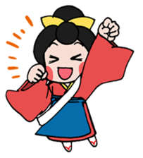 Come on!Kumamoto-Otemoyan sticker #3620929