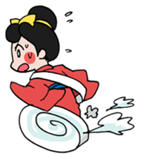 Come on!Kumamoto-Otemoyan sticker #3620940