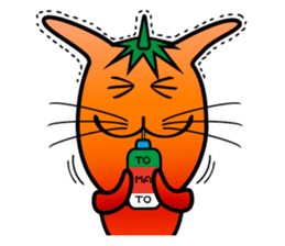 TOMATO CAT 2 sticker #3621123