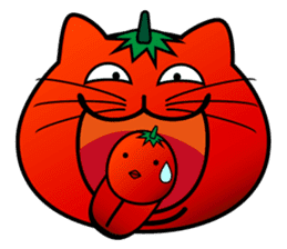 TOMATO CAT 2 sticker #3621126