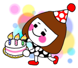 Her name is heeko. She is a pretty girl. sticker #3621699