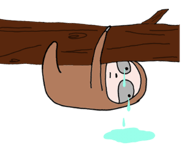 Easygoing Sloth sticker #3621791