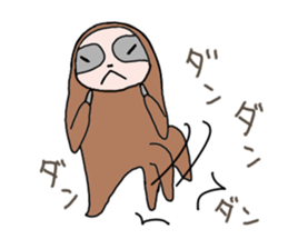 Easygoing Sloth sticker #3621800