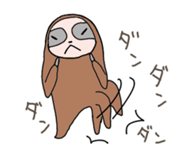 Easygoing Sloth sticker #3621800
