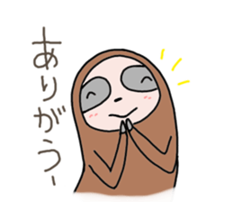 Easygoing Sloth sticker #3621802