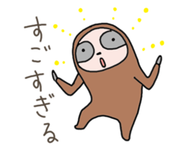 Easygoing Sloth sticker #3621812