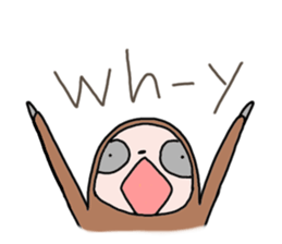 Easygoing Sloth sticker #3621816