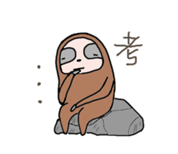 Easygoing Sloth sticker #3621824