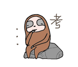 Easygoing Sloth sticker #3621824