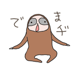 Easygoing Sloth sticker #3621825