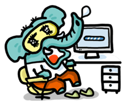 PC animal sticker #3621989