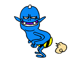 demon BUBU sticker #3622028