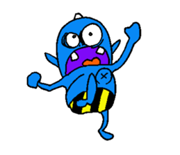 demon BUBU sticker #3622029