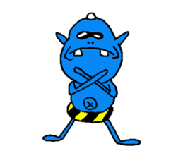 demon BUBU sticker #3622030