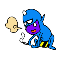 demon BUBU sticker #3622034