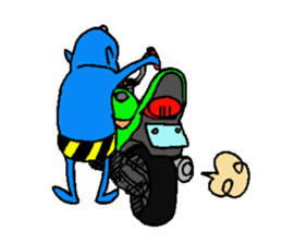 demon BUBU sticker #3622036