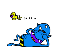 demon BUBU sticker #3622040