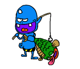 demon BUBU sticker #3622055