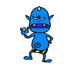 demon BUBU sticker #3622061