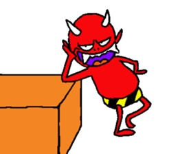 demon BOBO sticker #3622281