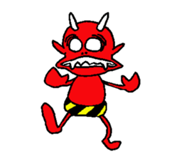 demon BOBO sticker #3622290