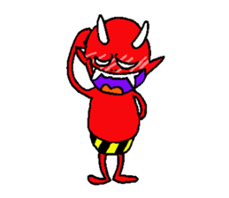 demon BOBO sticker #3622297