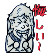 Funny people of shopping street sticker #3622611