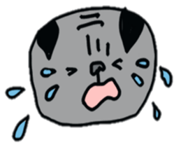 Bonds & Paris of the pug sticker #3622915