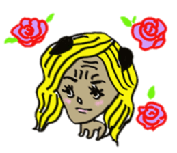 Bonds & Paris of the pug sticker #3622916