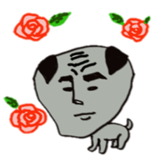 Bonds & Paris of the pug sticker #3622917