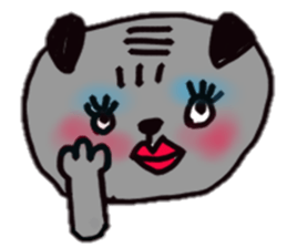 Bonds & Paris of the pug sticker #3622918