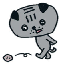 Bonds & Paris of the pug sticker #3622926