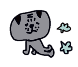 Bonds & Paris of the pug sticker #3622945