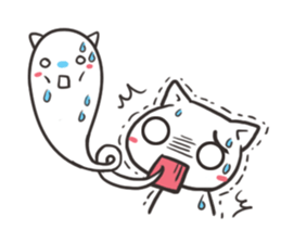 sweety cat sticker #3623066