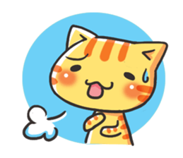 sweety cat sticker #3623090
