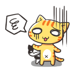 sweety cat sticker #3623096