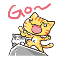 sweety cat sticker #3623101