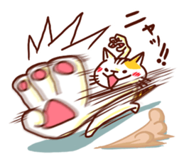 the pad of cat @ Kung Fu sticker #3623550