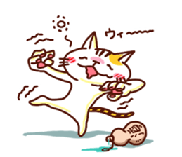 the pad of cat @ Kung Fu sticker #3623552