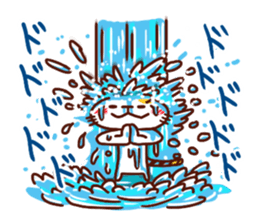 the pad of cat @ Kung Fu sticker #3623566