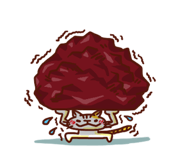 the pad of cat @ Kung Fu sticker #3623567