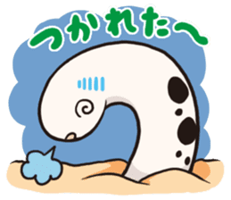 Yurutto Spotted garden eel's sticker #3623601