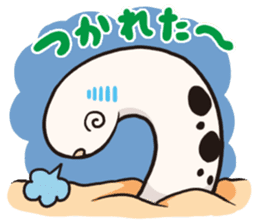 Yurutto Spotted garden eel's sticker #3623601