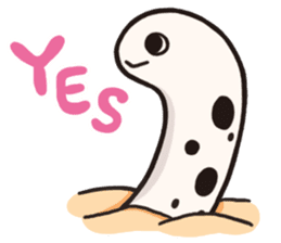 Yurutto Spotted garden eel's sticker #3623606