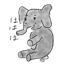 Pretty animal and Little strange animals sticker #3623759