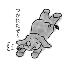 Pretty animal and Little strange animals sticker #3623760