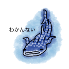 Pretty animal and Little strange animals sticker #3623771