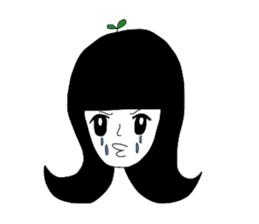 Haneko that hair pops sticker #3623987