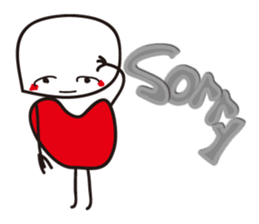 Corazon-kun like a Stick figure sticker #3624482