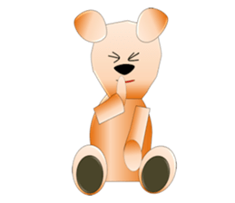 My loving dog of my home sticker #3625003